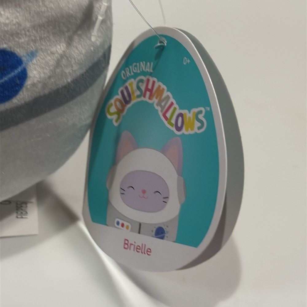 NWT 5” Squishmallows Brielle the Astronaut Purple Cat - Picture 4 of 4